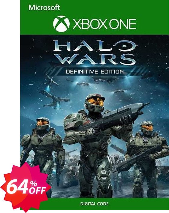 Halo Wars: Definitive Edition Xbox One, UK  Coupon code 64% discount 
