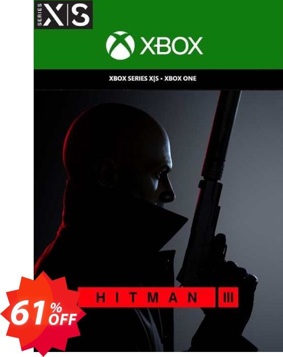 HITMAN 3 Xbox One/Xbox Series X|S, EU  Coupon code 61% discount 