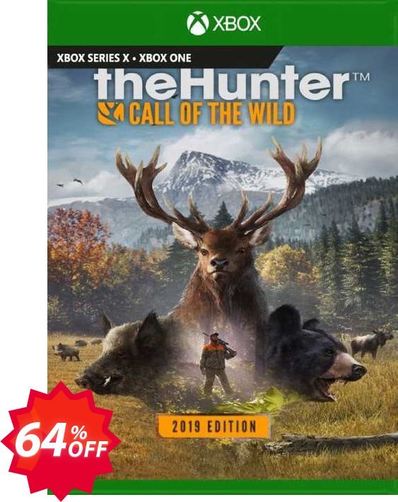 Hunter Call of the Wild - 2019 Edition Xbox One, UK  Coupon code 64% discount 