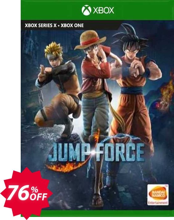 Jump Force Xbox One, UK  Coupon code 76% discount 