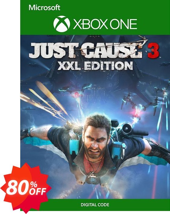 Just Cause 3 XXL Xbox One, UK  Coupon code 80% discount 