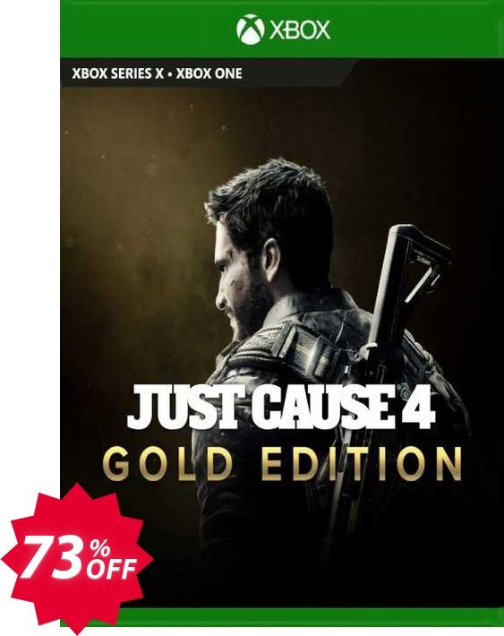 Just Cause 4 - Gold Edition Xbox One, UK  Coupon code 73% discount 