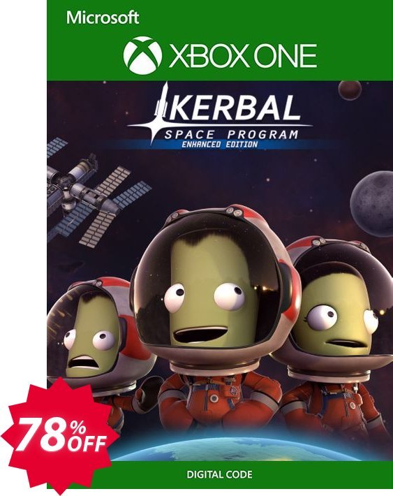 Kerbal Space Program Enhanced Edition Xbox One, UK  Coupon code 78% discount 