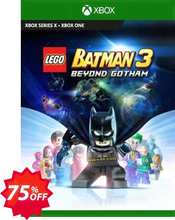 LEGO Batman 3 Beyond Gotham Xbox One, UK  Coupon code 75% discount 