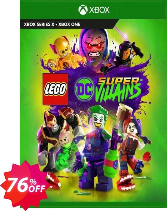 LEGO DC Super-Villains Xbox One, US  Coupon code 76% discount 