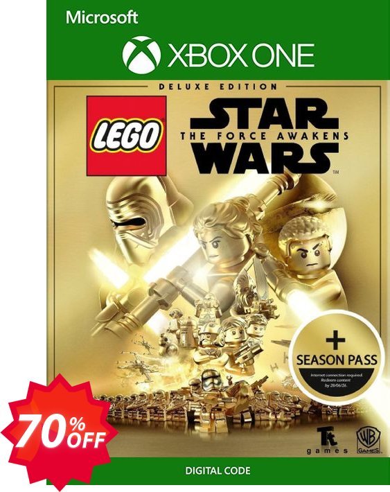 LEGO Star Wars The Force Awakens - Deluxe Edition Xbox One, UK  Coupon code 70% discount 