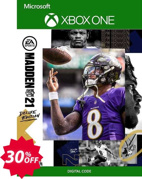 Madden NFL 21: Deluxe Edition Xbox One, UK  Coupon code 30% discount 