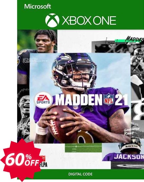 Madden NFL 21: Standard Edition Xbox One, UK  Coupon code 60% discount 