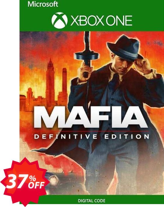 Mafia: Definitive Edition Xbox One, UK  Coupon code 37% discount 