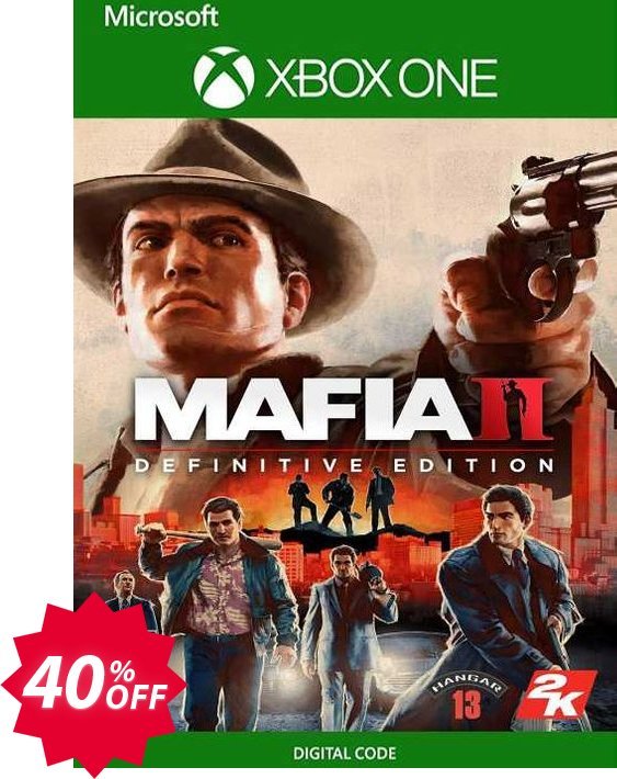Mafia II: Definitive Edition Xbox One, UK  Coupon code 40% discount 