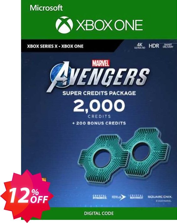 Marvel's Avengers: Super Credits Package Xbox One Coupon code 12% discount 