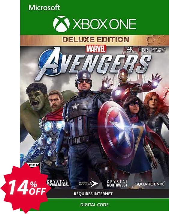 Marvel's Avengers Deluxe Edition Xbox One, EU  Coupon code 14% discount 