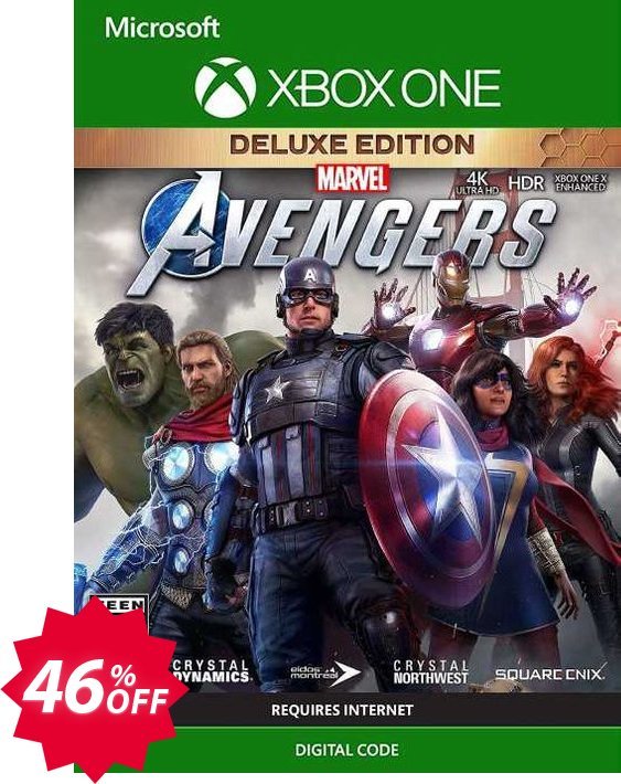 Marvel's Avengers Deluxe Edition Xbox One, US  Coupon code 46% discount 