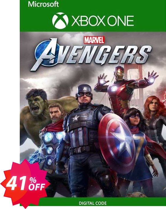Marvel's Avengers Xbox One, US  Coupon code 41% discount 