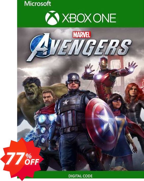 Marvel's Avengers Xbox One, WW  Coupon code 77% discount 
