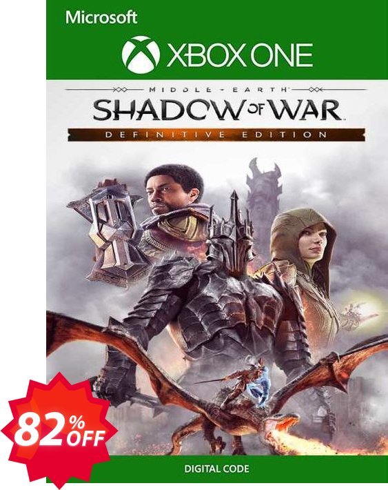 Middle Earth: Shadow of War Definitive Edition Xbox One/Xbox Series X|S/ WINDOWS 10, Brazil  Coupon code 82% discount 