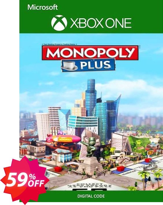 Monopoly Plus Xbox One, EU  Coupon code 59% discount 