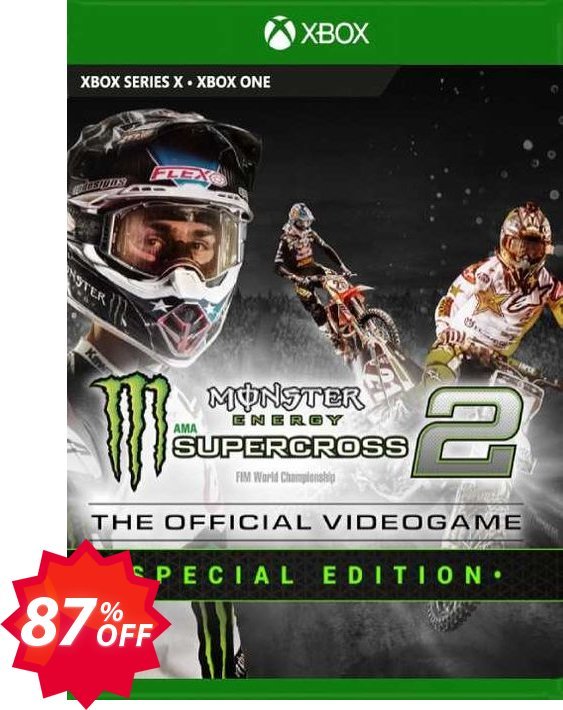 Monster Energy Supercross 2 - Special Edition Xbox One, UK  Coupon code 87% discount 