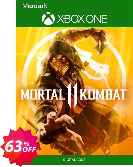 Mortal Kombat 11 Xbox One, UK  Coupon code 63% discount 