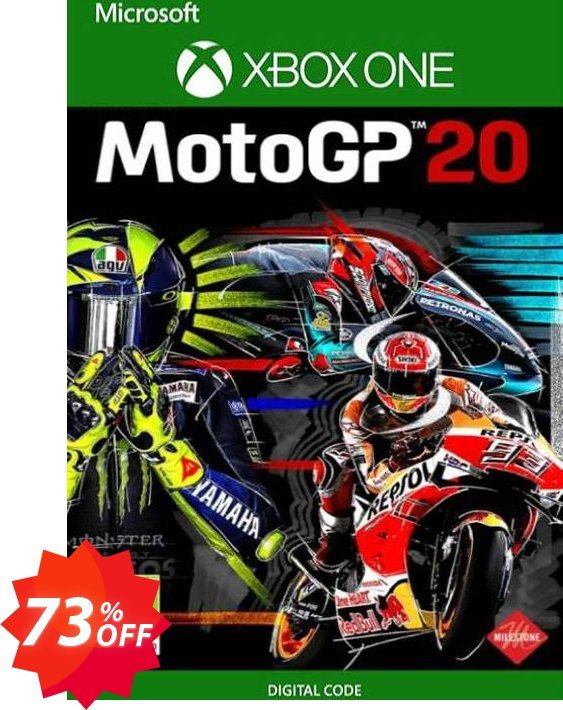 MotoGP 20 Xbox One, UK  Coupon code 73% discount 