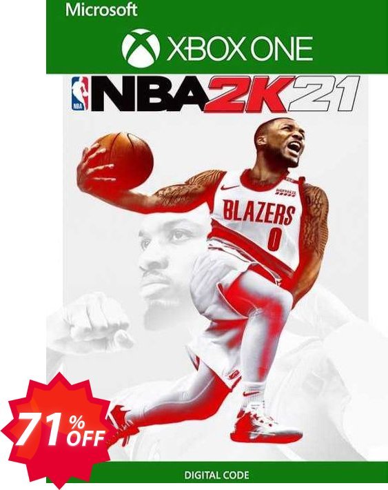 NBA 2K21 Xbox One, US  Coupon code 71% discount 