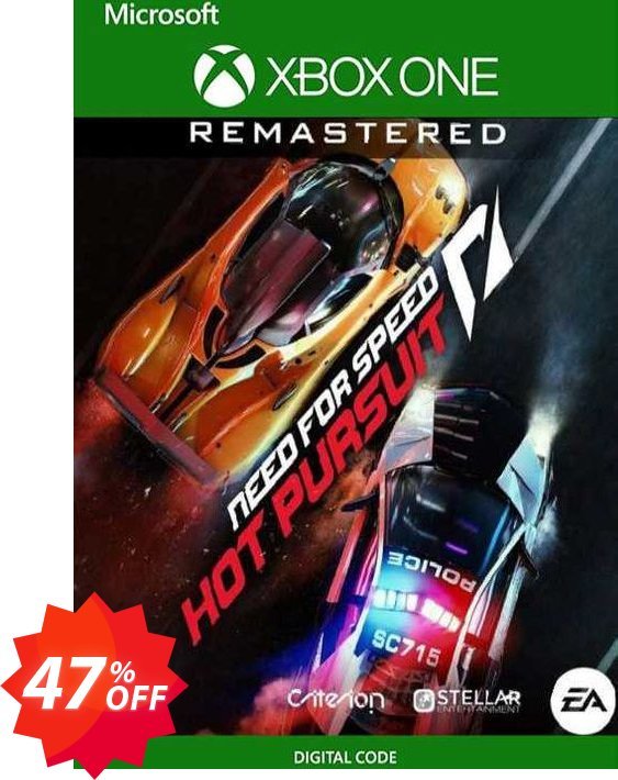 Need for Speed: Hot Pursuit Remastered Xbox One, UK  Coupon code 47% discount 
