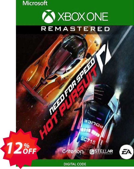 Need for Speed: Hot Pursuit Remastered Xbox One, US  Coupon code 12% discount 