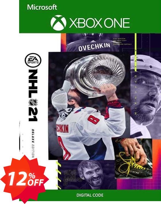 NHL 21 Deluxe Edition Xbox One, EU  Coupon code 12% discount 