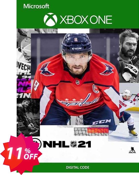 NHL 21 Standard Edition Xbox One, US  Coupon code 11% discount 