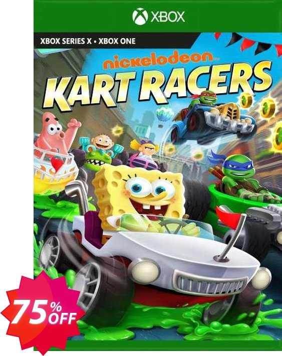 Nickelodeon: Kart Racers Xbox One, UK  Coupon code 75% discount 