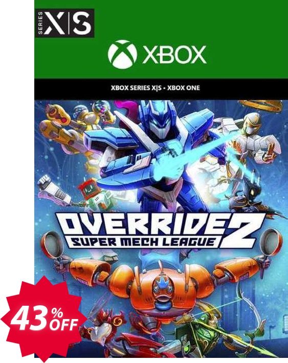Override 2: Super Mech League Xbox One/Xbox Series X|S, UK  Coupon code 43% discount 