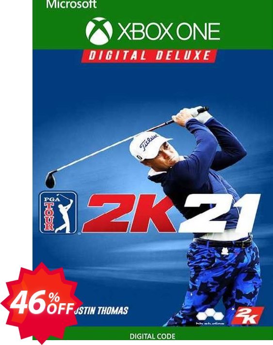 PGA Tour 2K21 Deluxe Edition Xbox One, UK  Coupon code 46% discount 