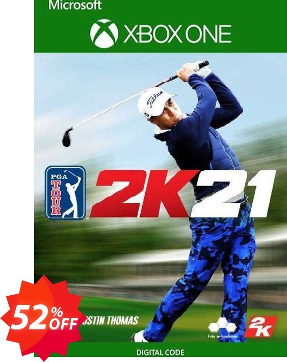 PGA Tour 2K21 Xbox One, UK  Coupon code 52% discount 