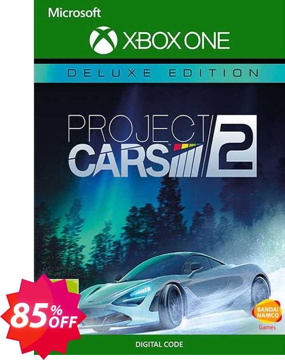 Project Cars 2 - Deluxe Edition Xbox One, UK  Coupon code 85% discount 