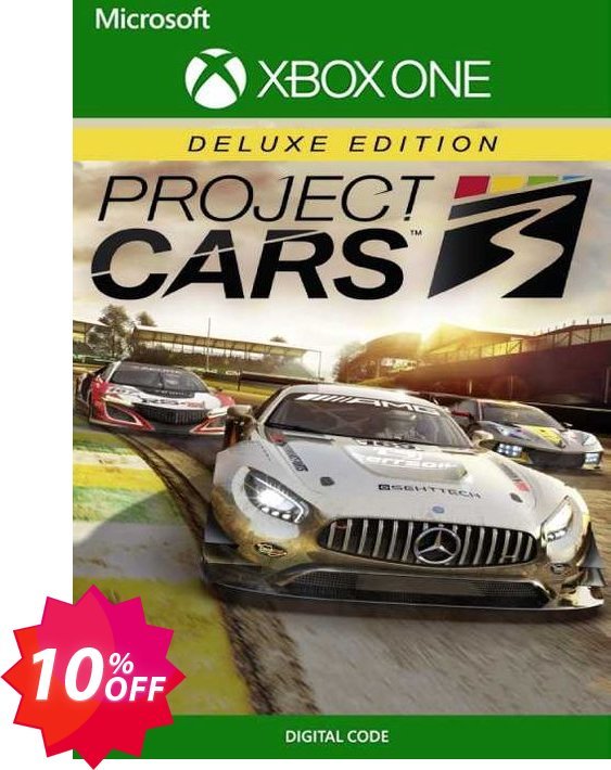 Project Cars 3 Deluxe Edition Xbox One, US  Coupon code 10% discount 