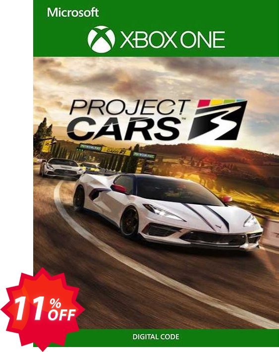 Project Cars 3 Xbox One, EU  Coupon code 11% discount 