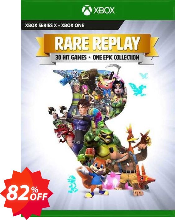 Rare Replay Xbox One, EU  Coupon code 82% discount 