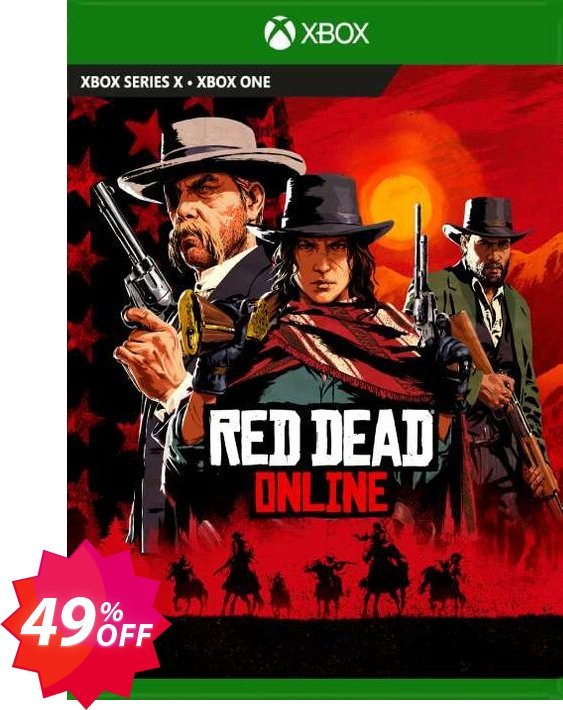 Red Dead Online Xbox One, US  Coupon code 49% discount 