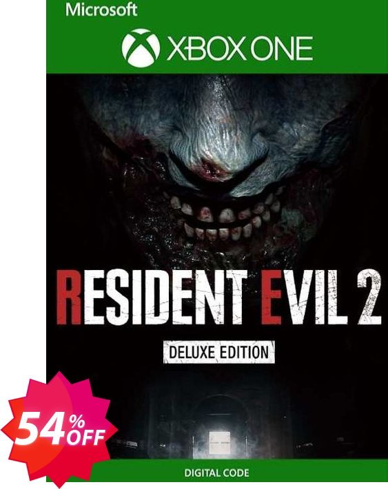 RESIDENT EVIL 2 Deluxe Edition Xbox One, UK  Coupon code 54% discount 