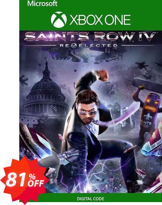 Saints Row IV Re-Elected Xbox One, EU  Coupon code 81% discount 