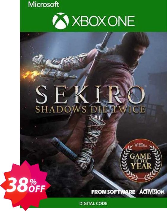Sekiro: Shadows Die Twice - GOTY Edition Xbox One, UK  Coupon code 38% discount 