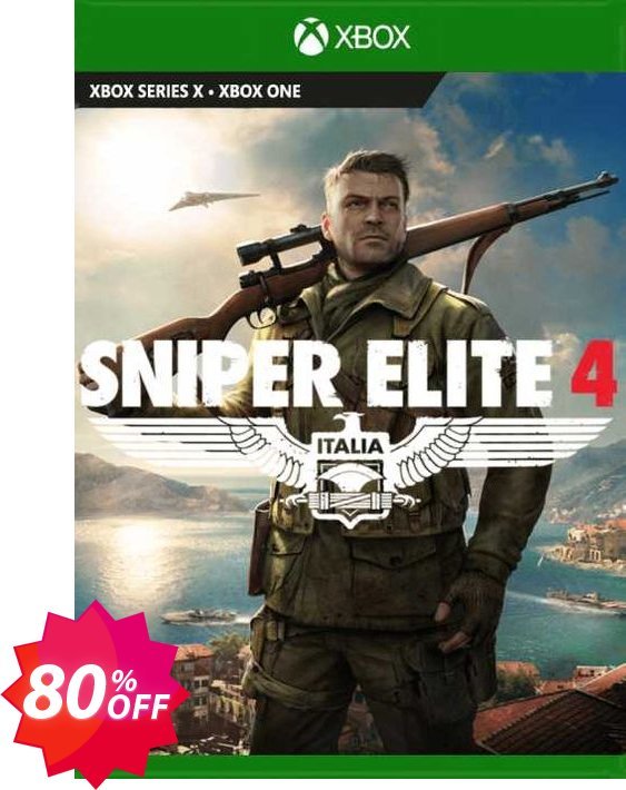 Sniper Elite 4 Xbox One, UK  Coupon code 80% discount 