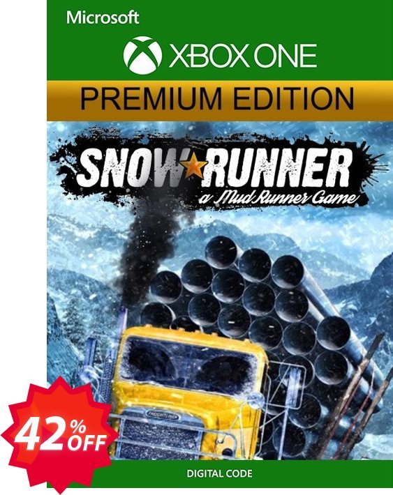 SnowRunner - Premium Edition Xbox One, UK  Coupon code 42% discount 
