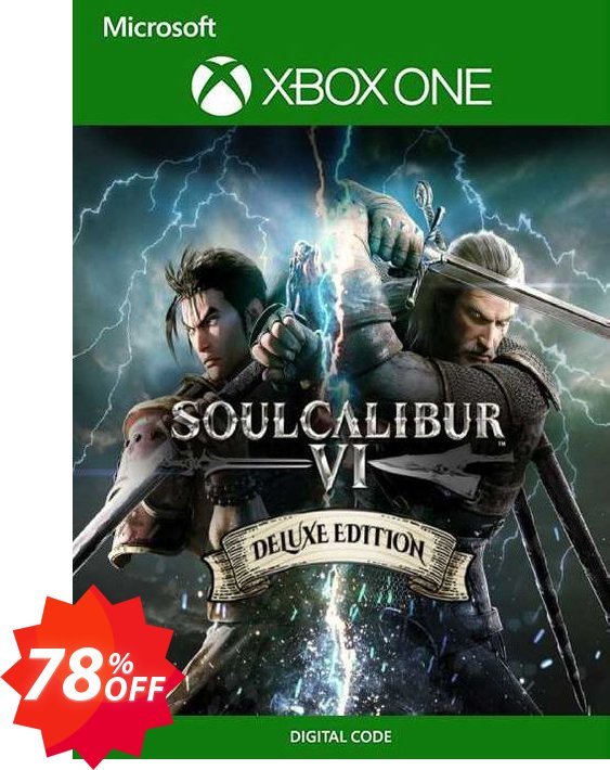SOULCALIBUR VI Deluxe Edition Xbox One, UK  Coupon code 78% discount 