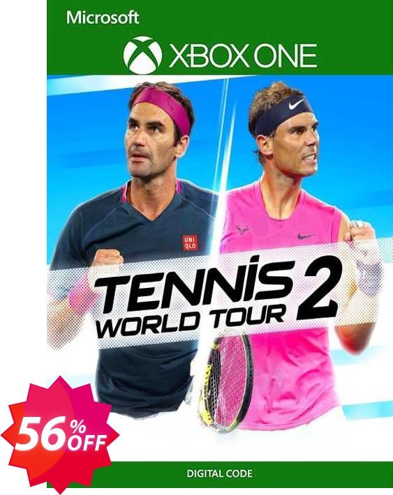 Tennis World Tour 2 Xbox One, UK  Coupon code 56% discount 