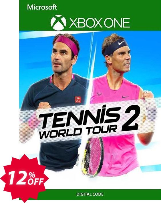 Tennis World Tour 2 Xbox One, US  Coupon code 12% discount 