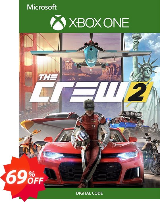 The Crew 2 Xbox One, US  Coupon code 69% discount 