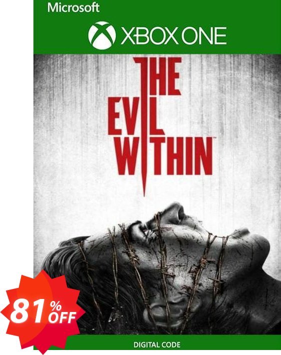 The Evil Within Xbox One, UK  Coupon code 81% discount 