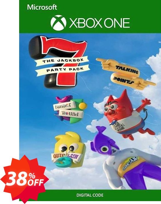 The Jackbox Party Pack 7 Xbox One, UK  Coupon code 38% discount 