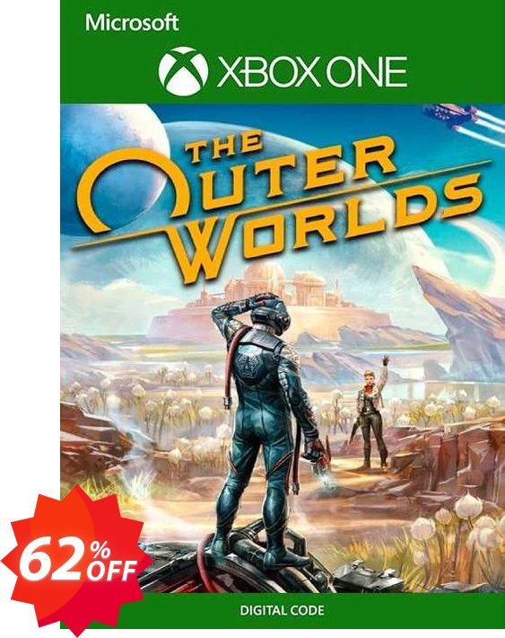 The Outer Worlds Xbox One, EU  Coupon code 62% discount 
